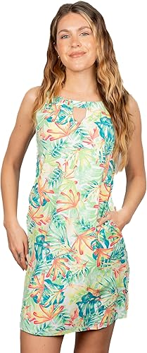 Banana Boat UPF 50 Women's Sleeveless Printed Dress