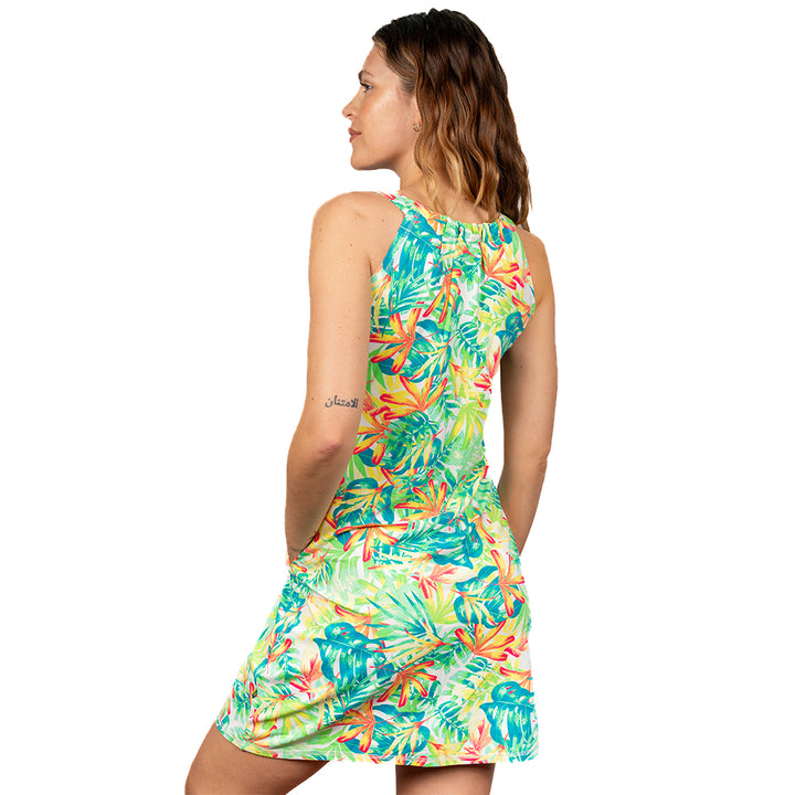 Banana Boat UPF 50 Women's Sleeveless Printed Dress